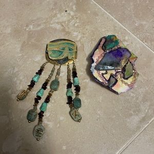 Vintage 1980’s brooches